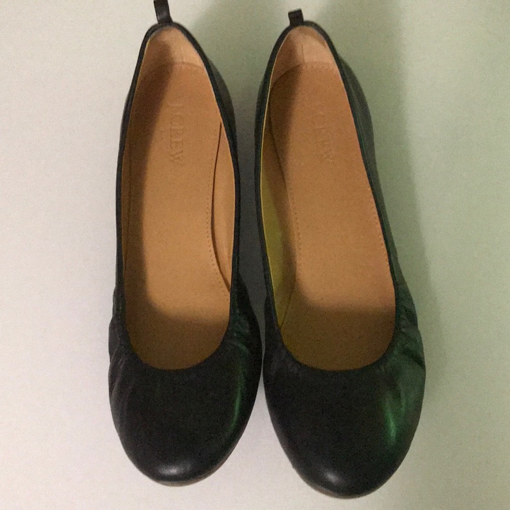 J. Crew Factory leather flats